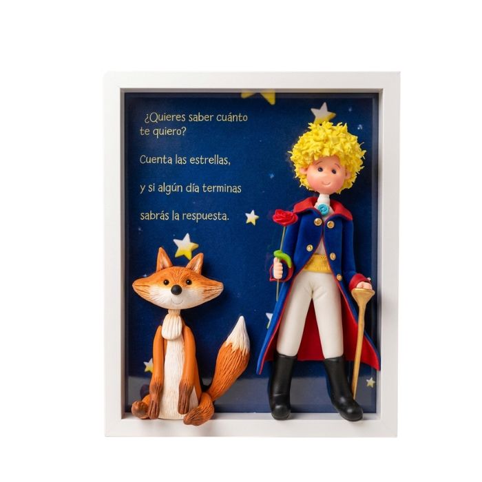 Marco decorativo Principito y Zorro 🦊⭐